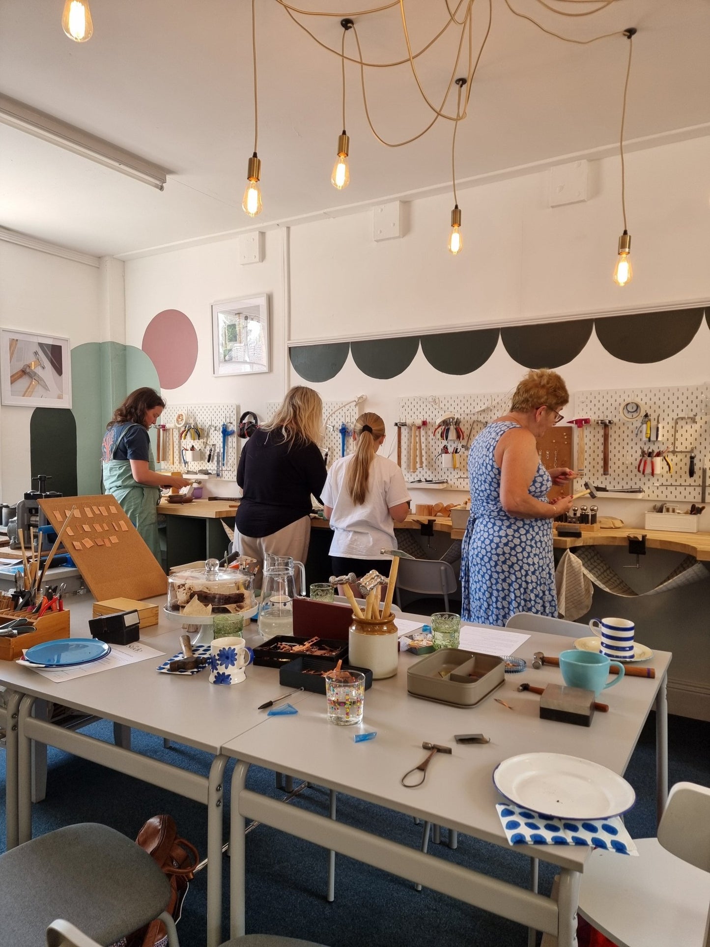 Family fun at The Studio - adult and child - make a personalised pendant - Friday 22nd August - The Studio at Wirksworth
