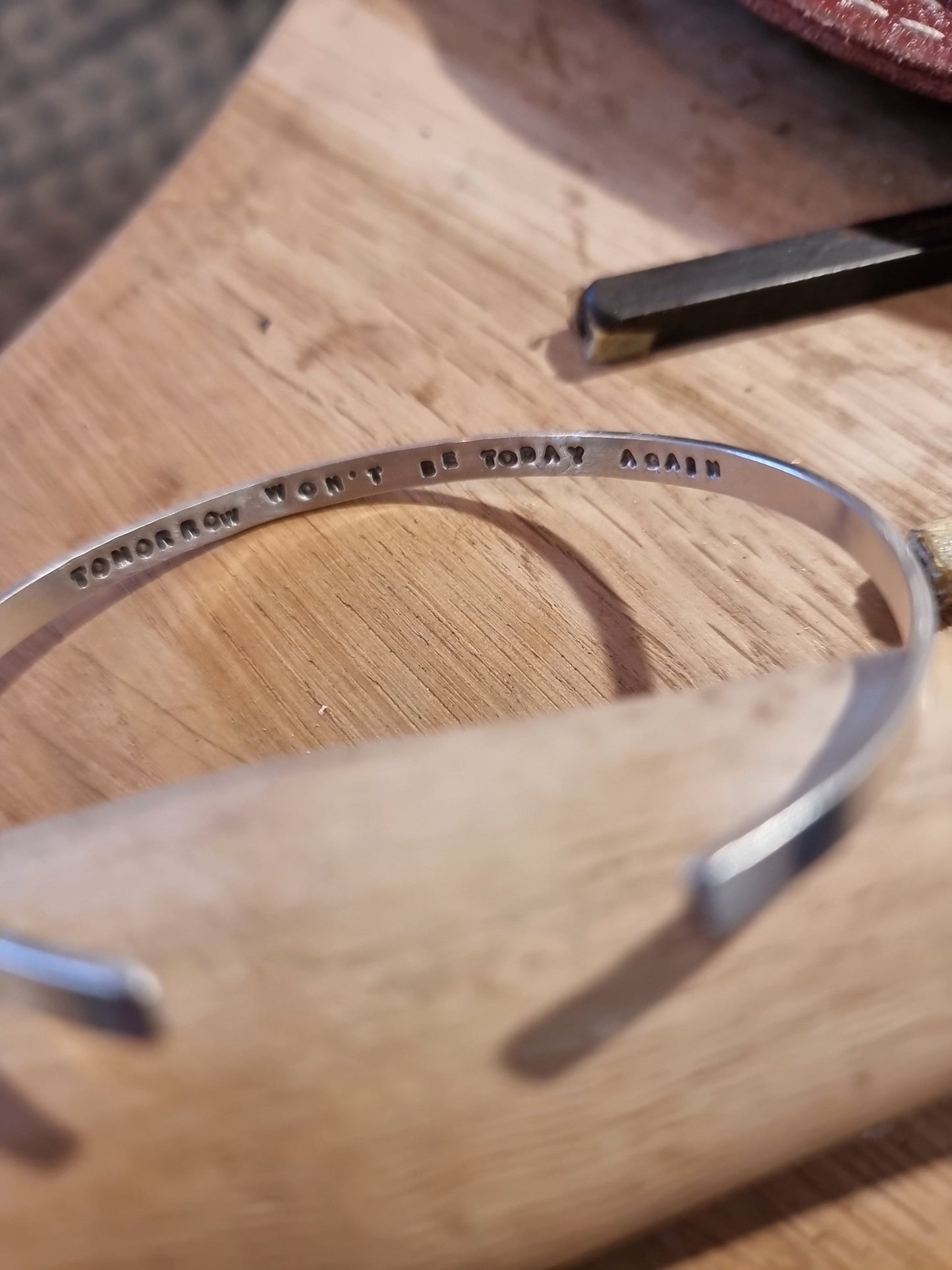 Secret message bangle - Wednesday 13th August