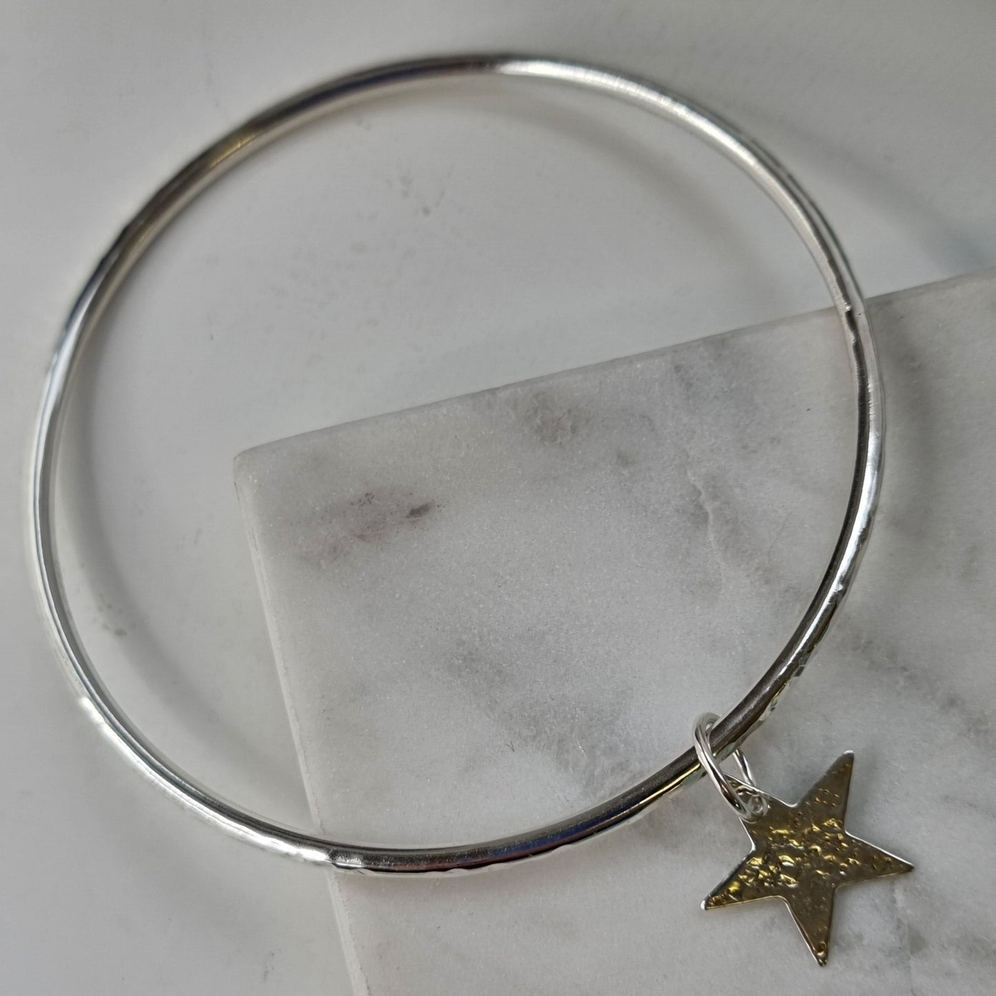 Bangle with lace star - The Studio at Wirksworth