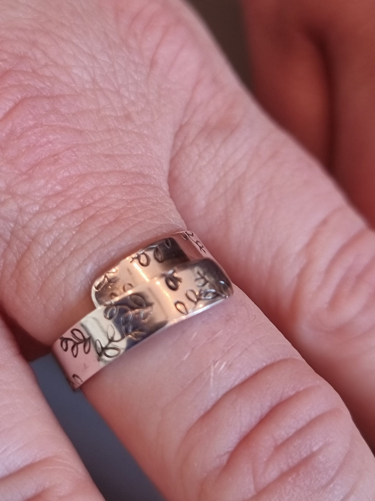 Stamped wrap ring workshop - Saturday 30th January - half day workshop - The Studio at Wirksworth
