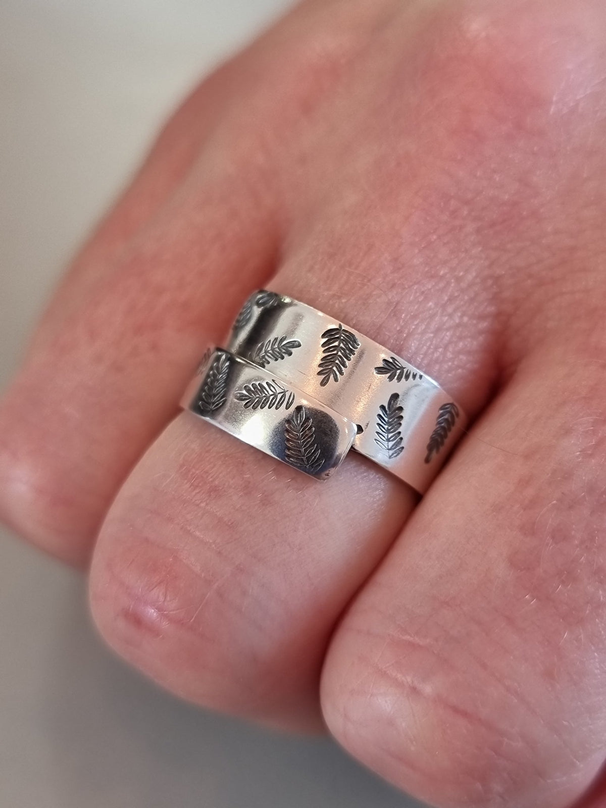 Stamped wrap ring workshop - Saturday 30th January - half day workshop - The Studio at Wirksworth