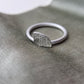 Frosted lace ring - The Studio at Wirksworth