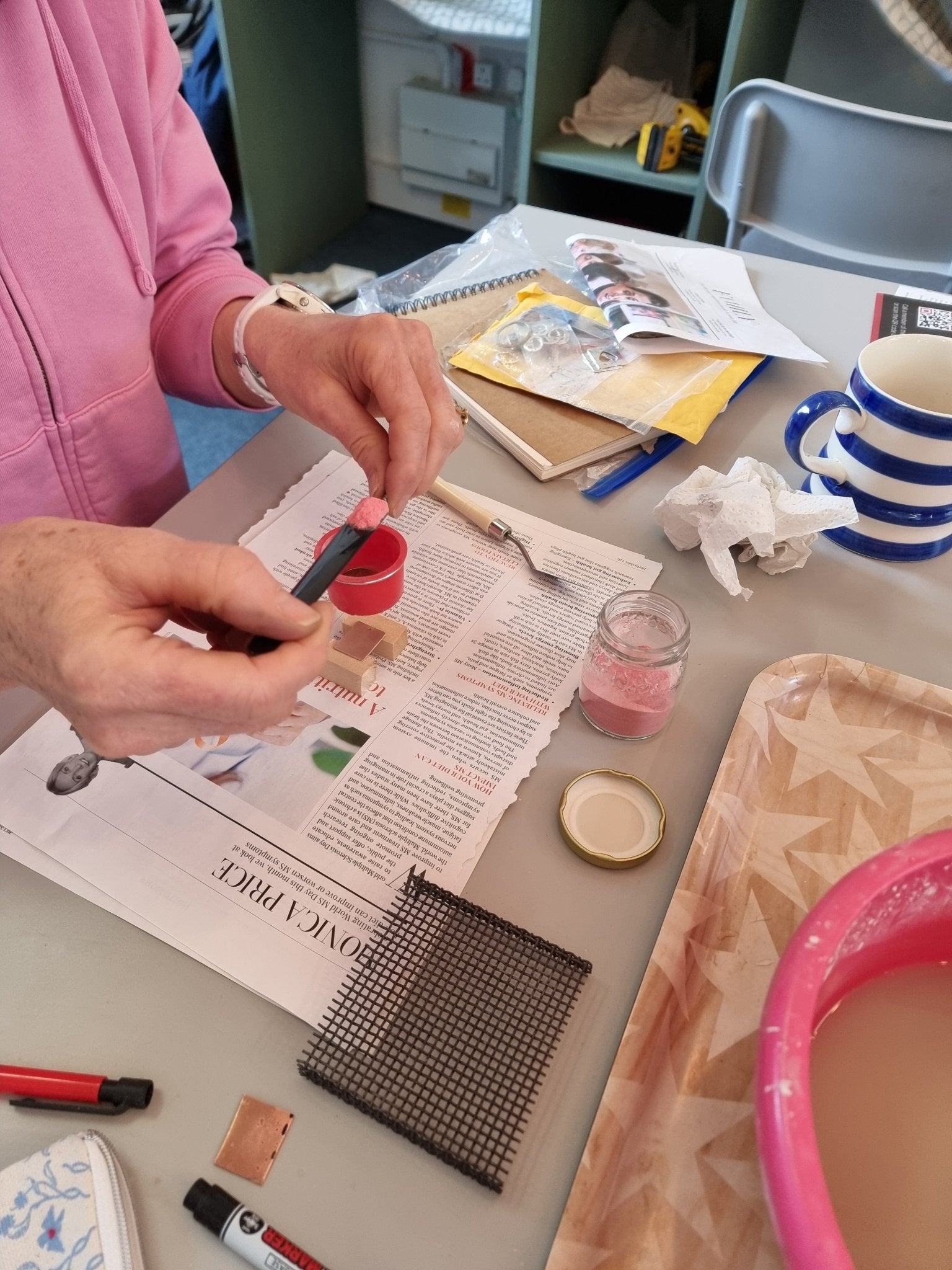 Enamelling workshop - full day - The Studio at Wirksworth