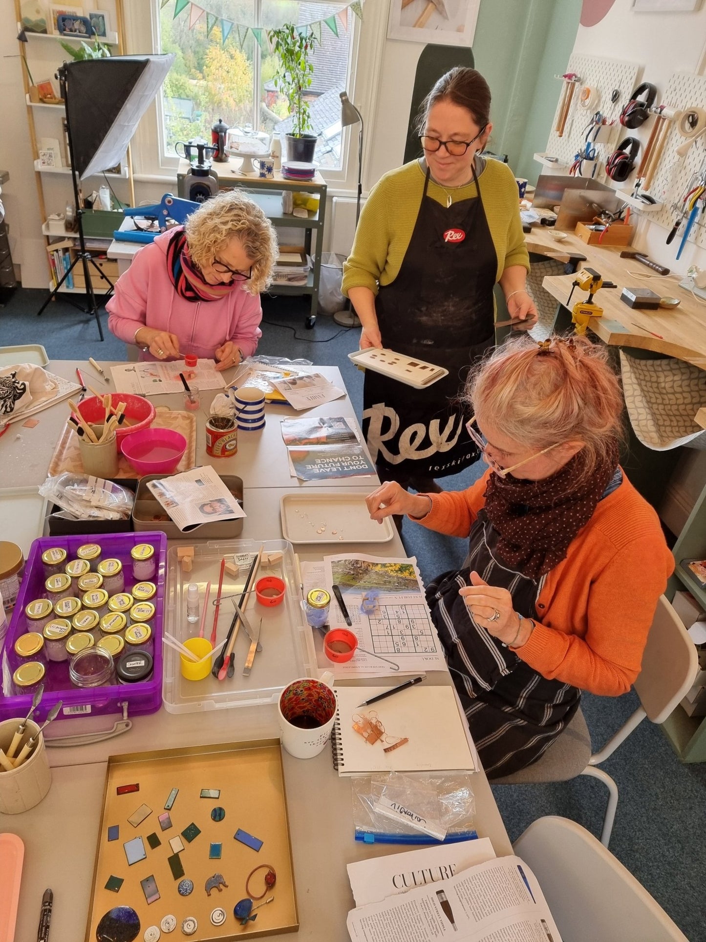 Enamelling workshop - full day - The Studio at Wirksworth