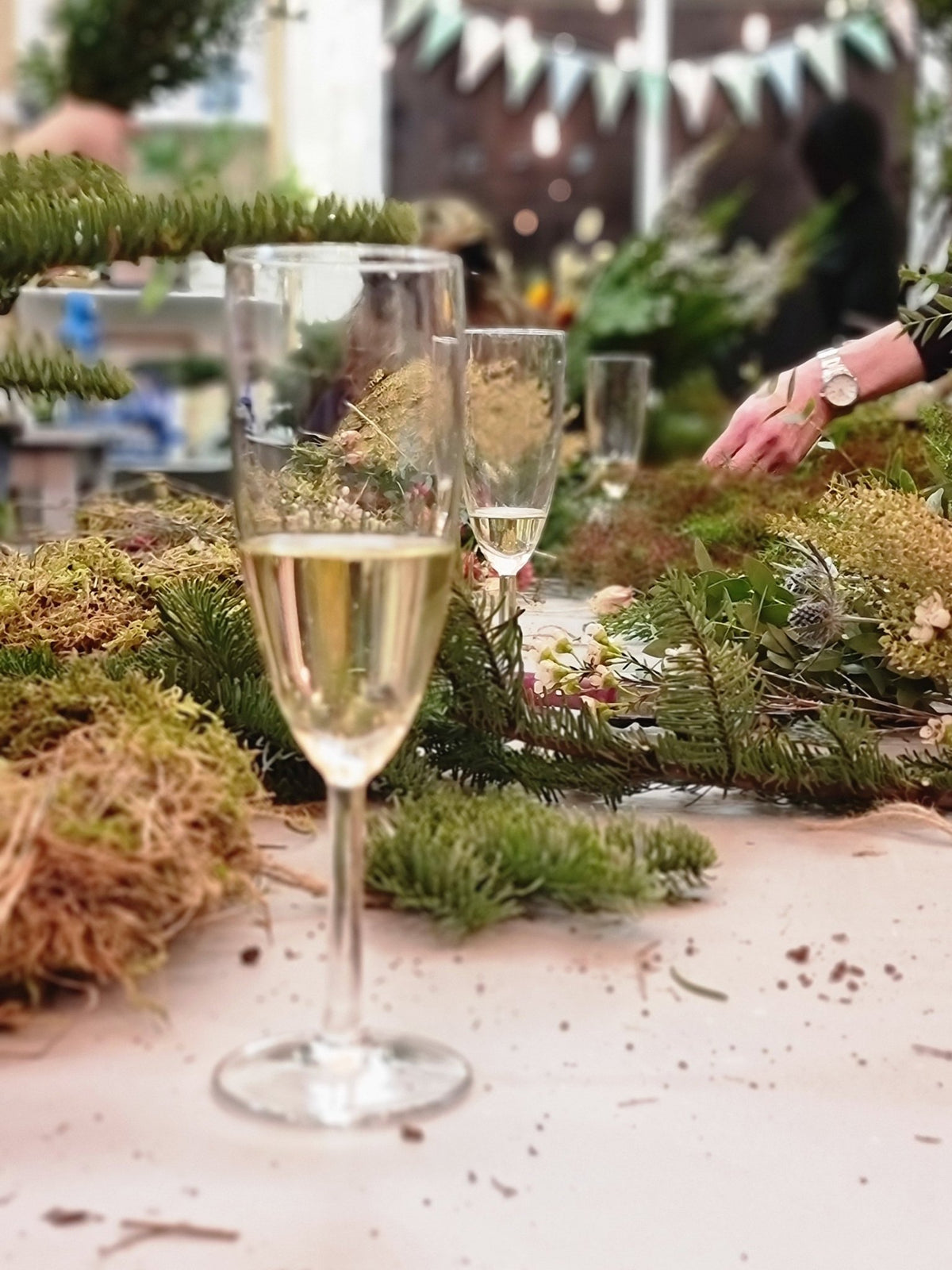 Christmas wreath workshop - Sunday 29th November evening - The Studio at Wirksworth