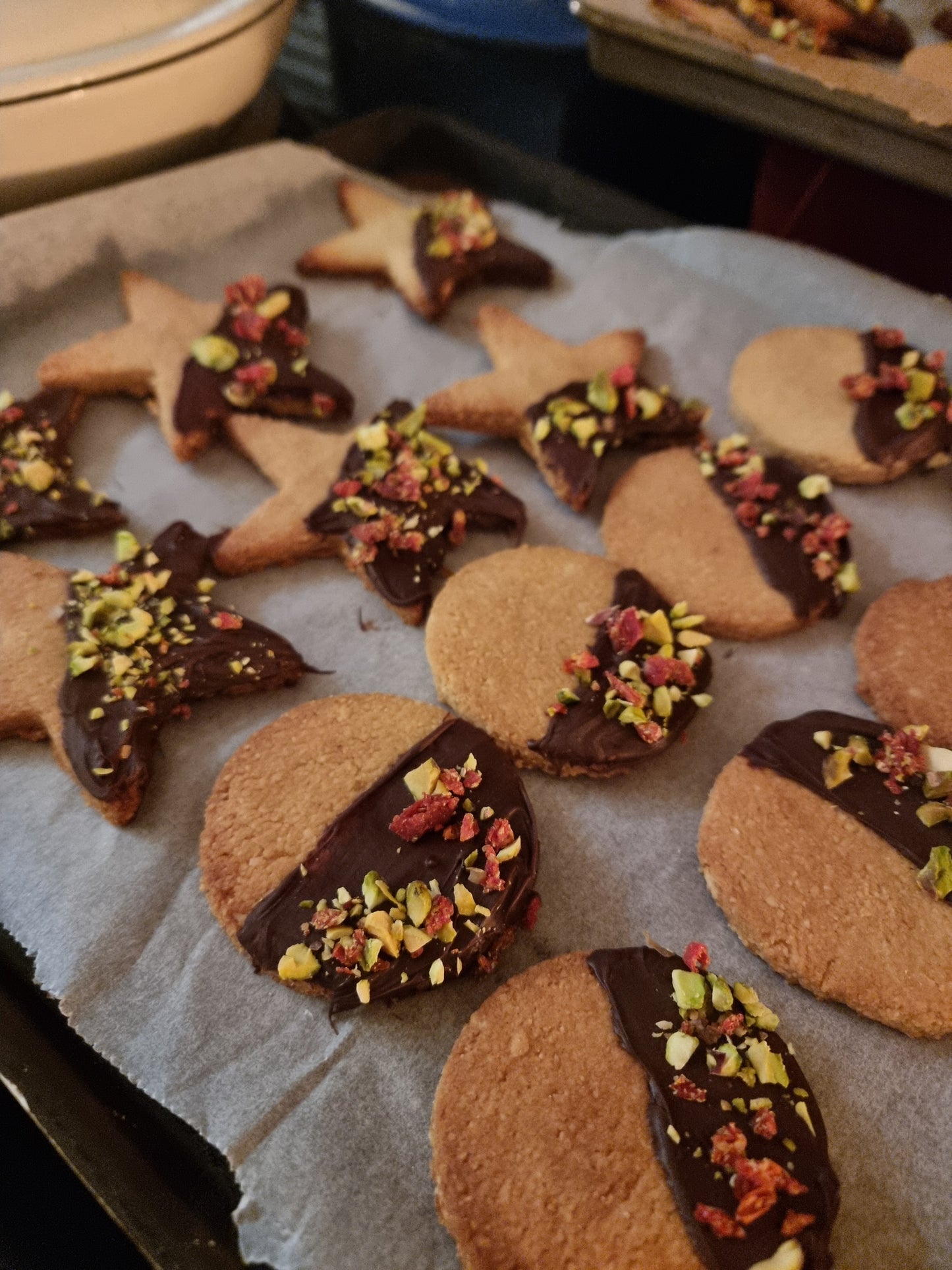 Copper embossed Christmas bunting -  December evening workshop - multiple dates