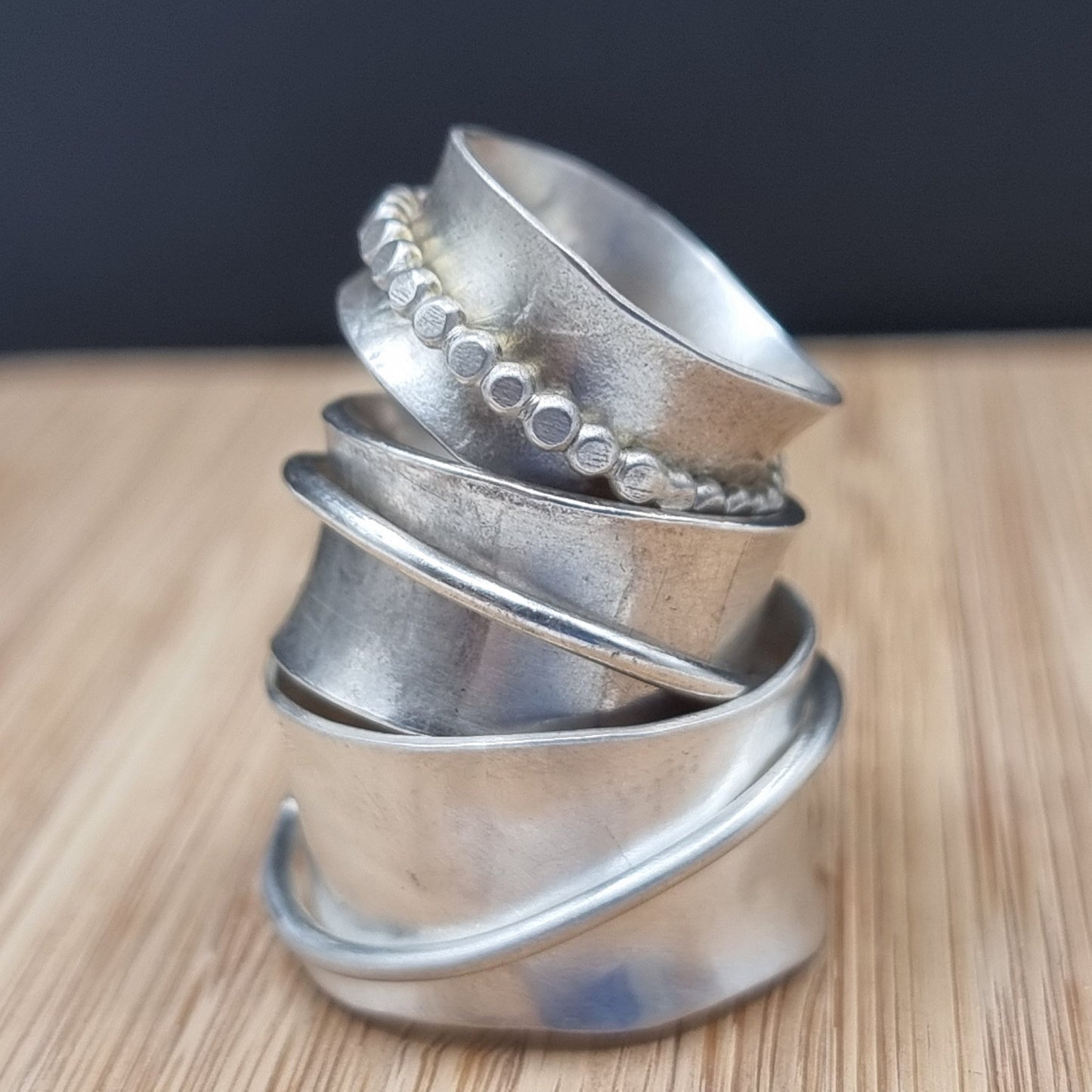 Silver spinner ring workshop - The Studio at Wirksworth