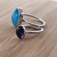 Silver ring with gemstone - The Studio at Wirksworth
