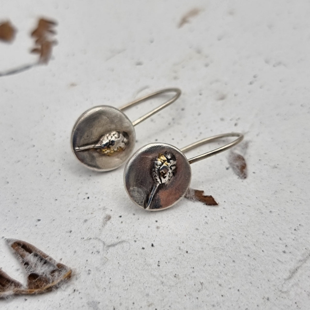 Botanics - dangle earrings - The Studio at Wirksworth