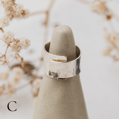 Lace wrap ring - The Studio at Wirksworth