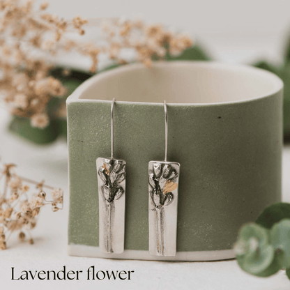 Botanics - dangle earrings - The Studio at Wirksworth