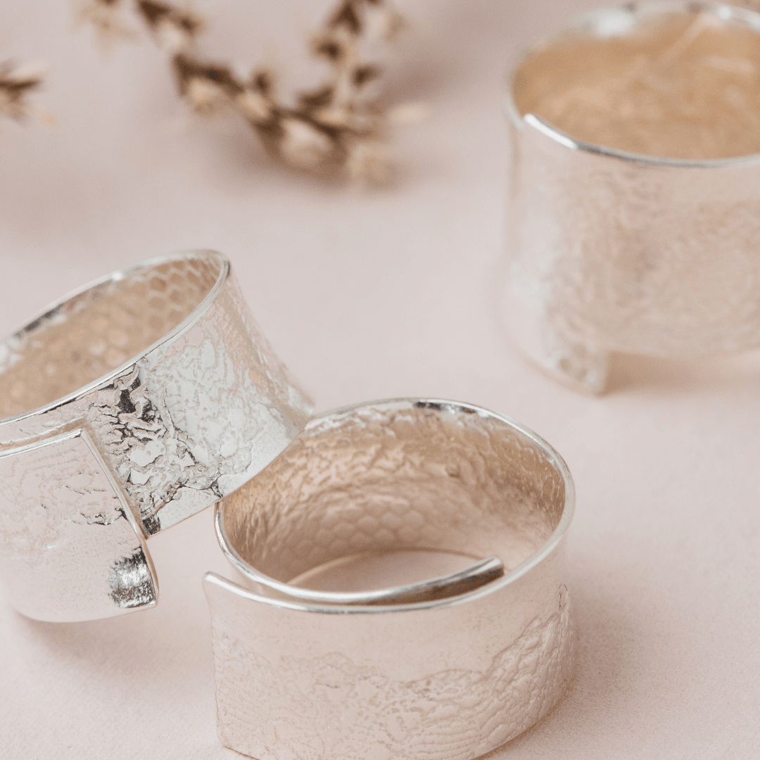Lace wrap ring - The Studio at Wirksworth