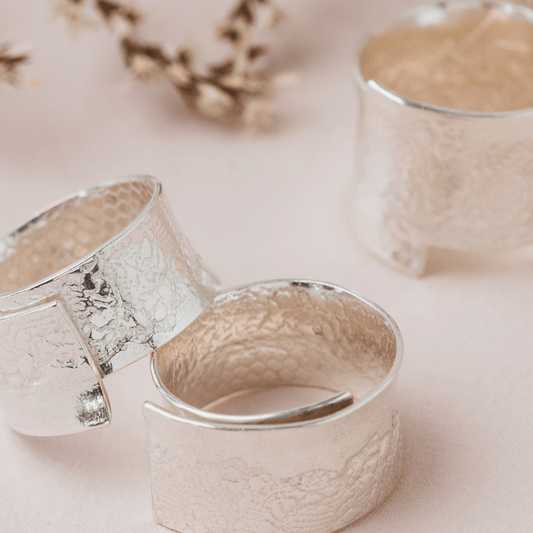 Lace wrap ring - The Studio at Wirksworth