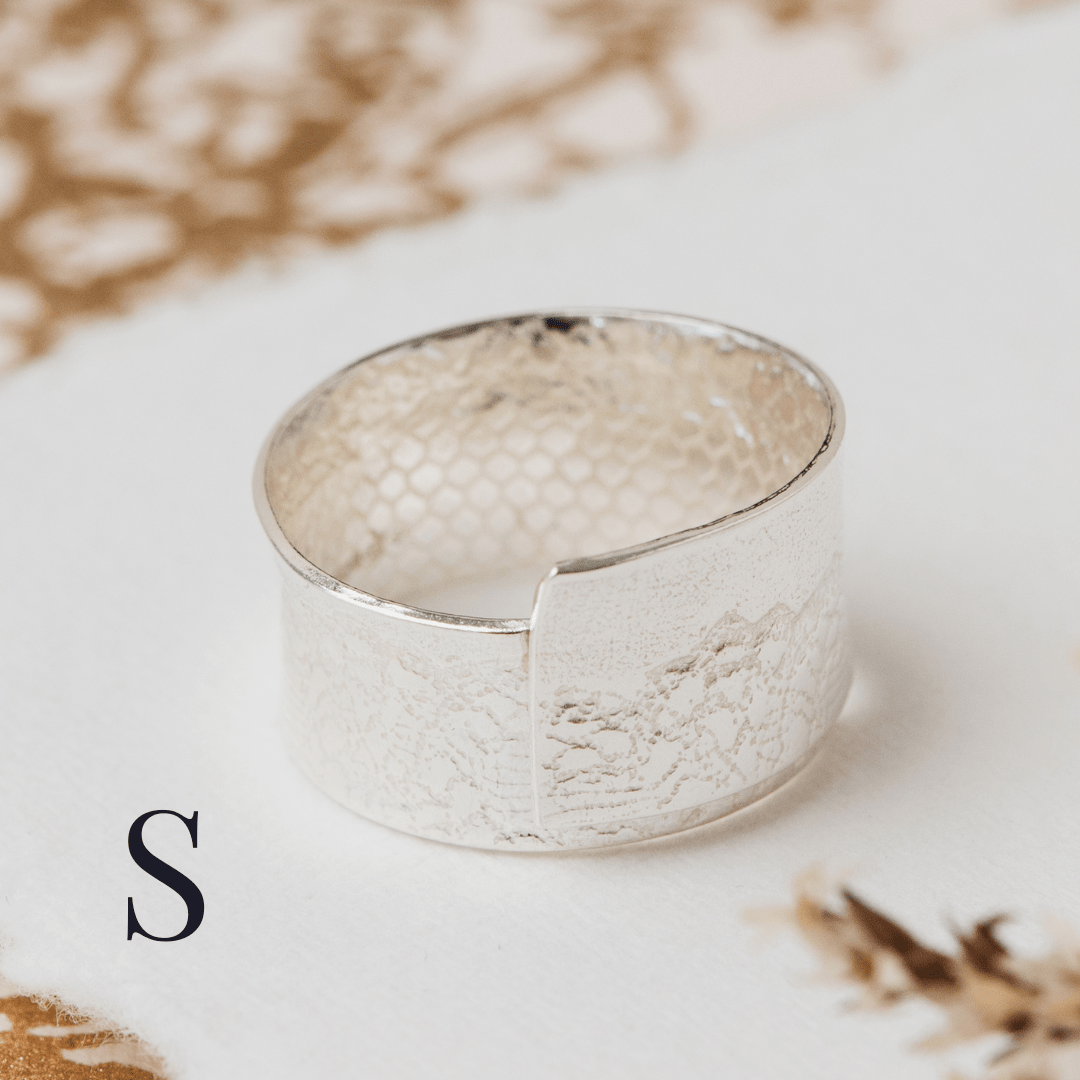 Lace wrap ring - The Studio at Wirksworth