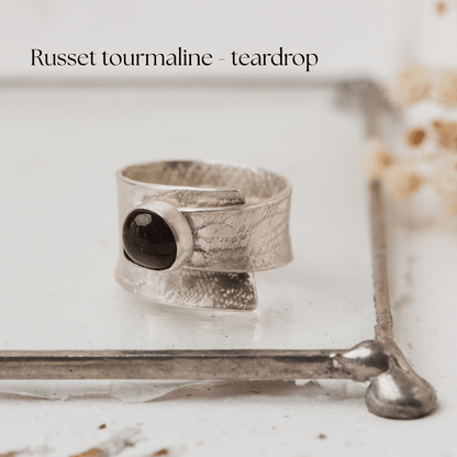 Lace gemstone rings - The Studio at Wirksworth