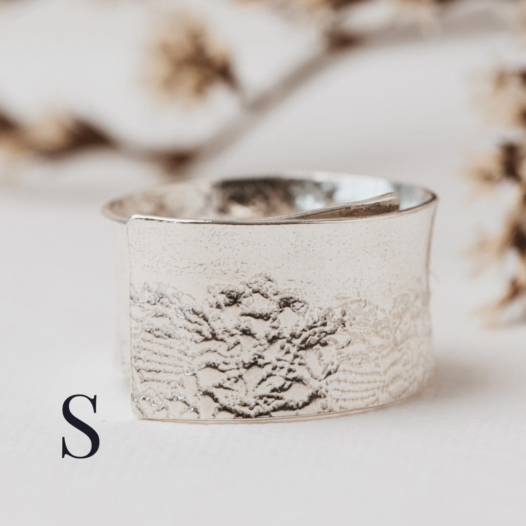 Lace wrap ring - The Studio at Wirksworth