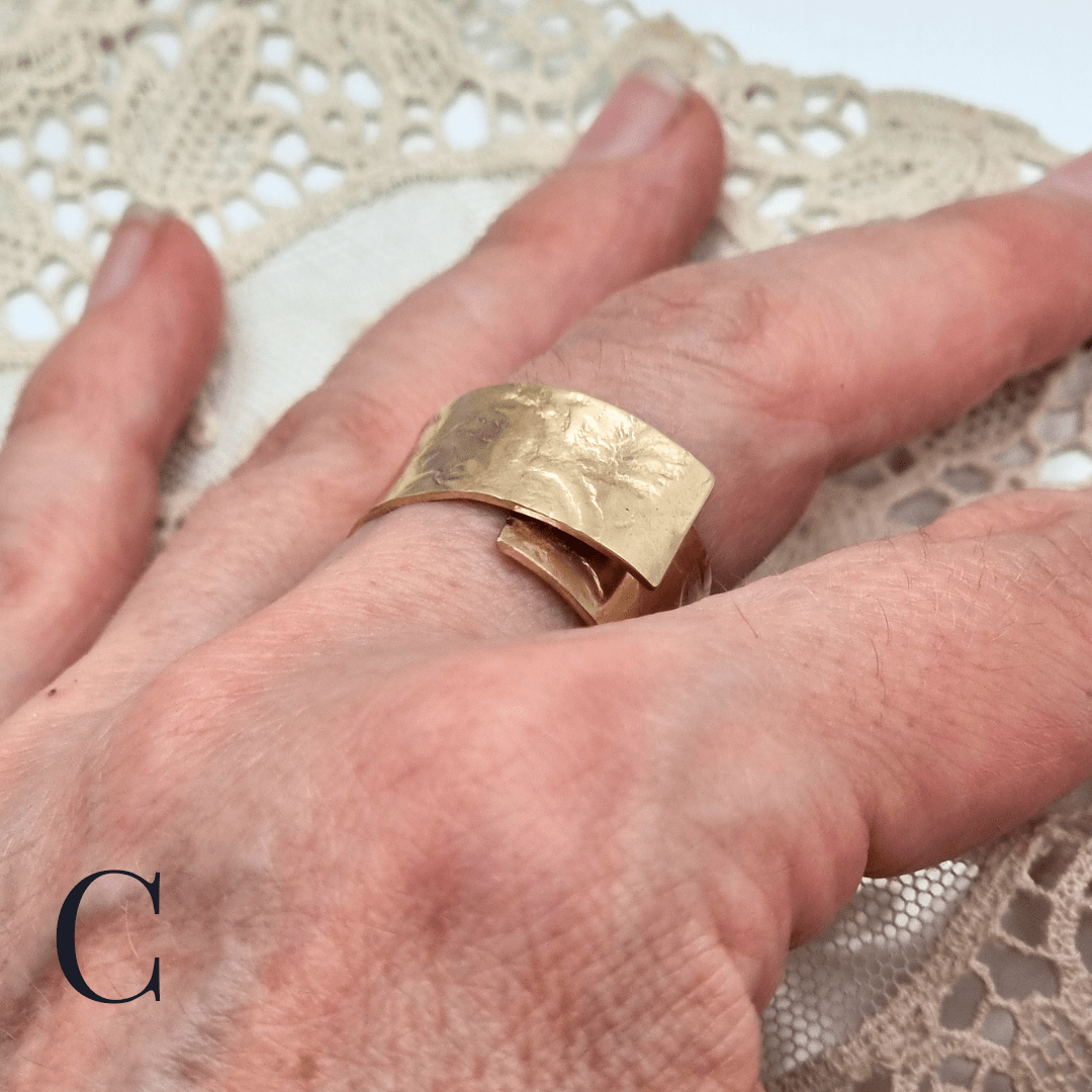 Lace wrap ring - The Studio at Wirksworth