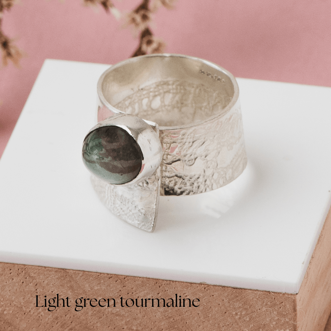 Lace gemstone rings - The Studio at Wirksworth