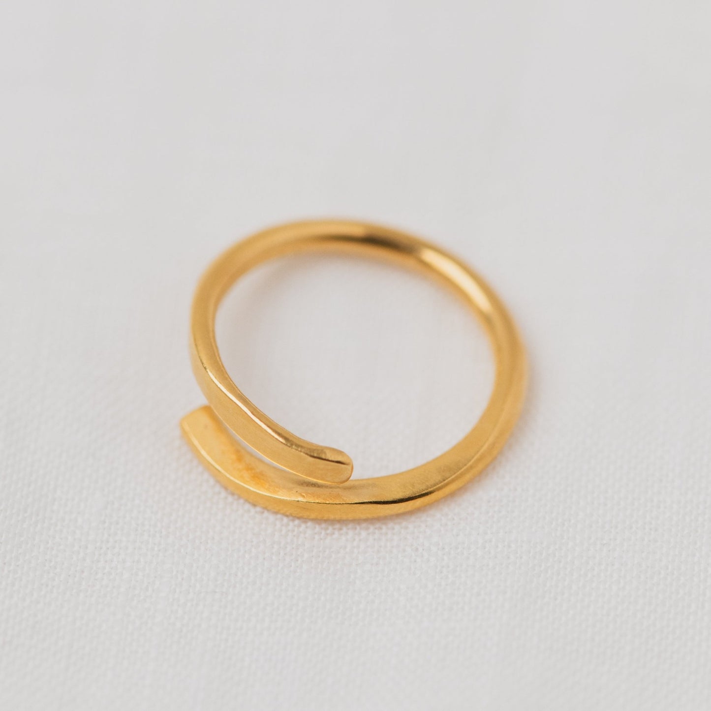 Heavy forged ring - The Studio at Wirksworth