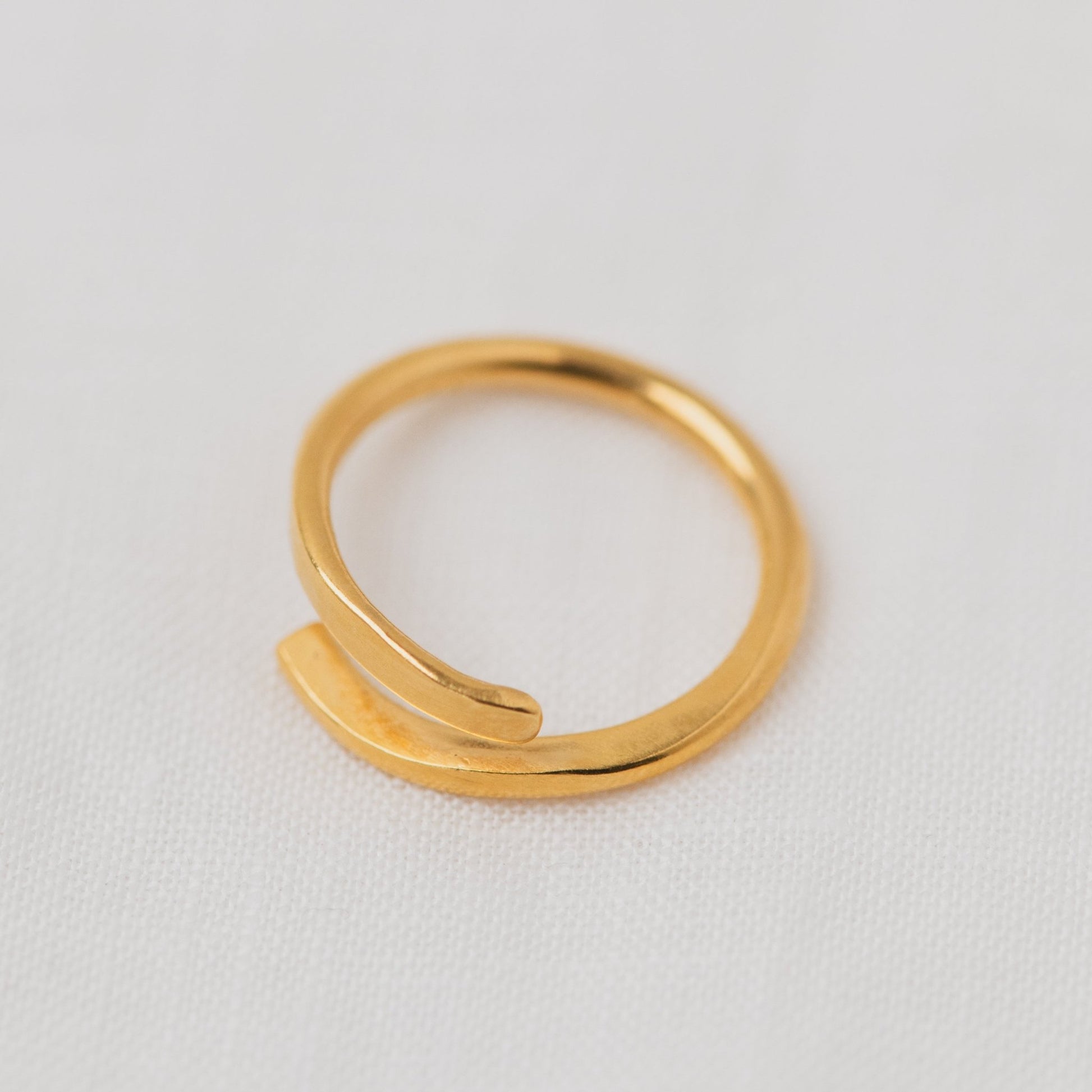 Heavy forged ring - The Studio at Wirksworth