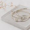 Bangle with rings - The Studio at Wirksworth