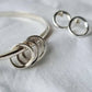 Bangle with rings - The Studio at Wirksworth