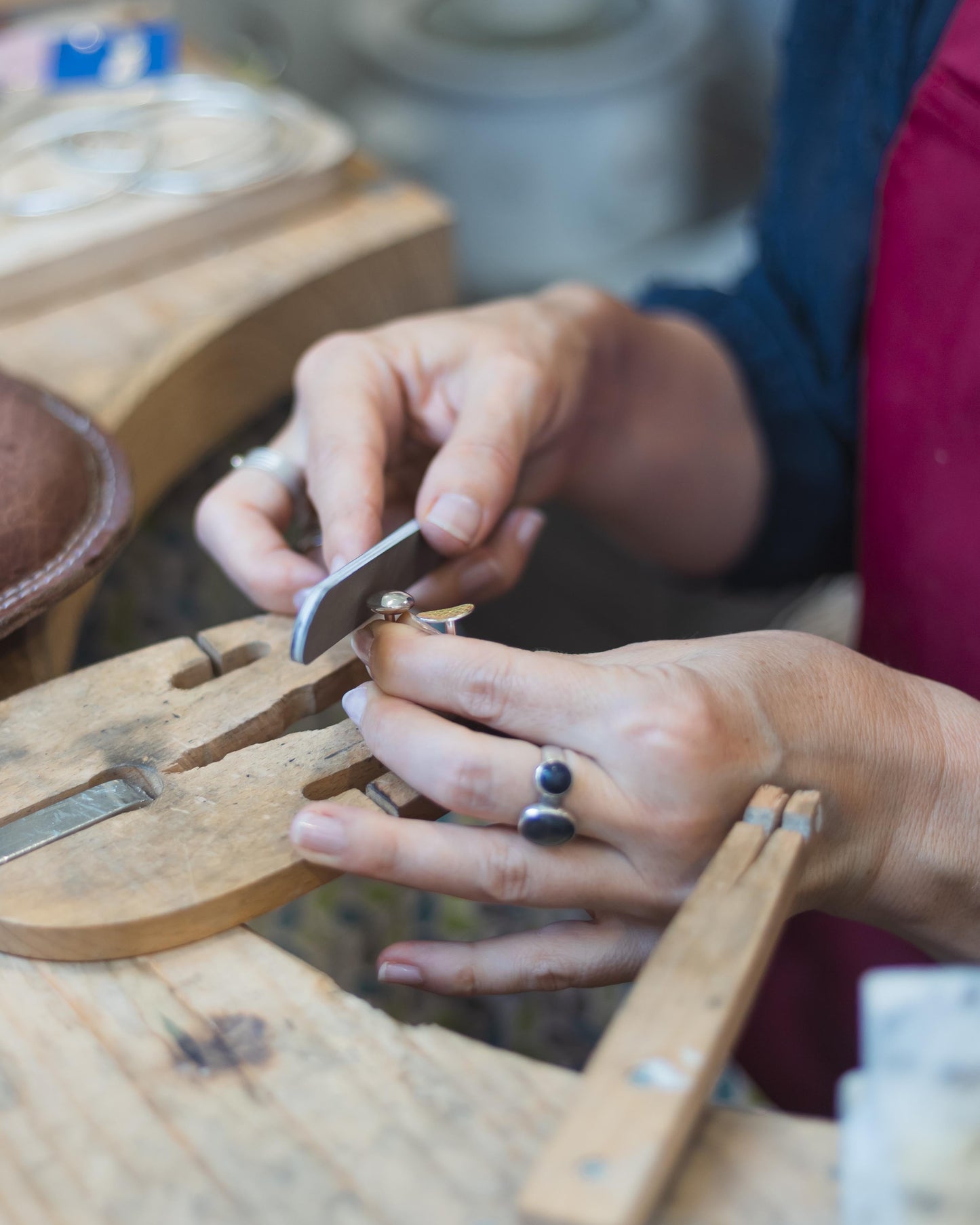 An introduction to silver jewellery-making over five sessions