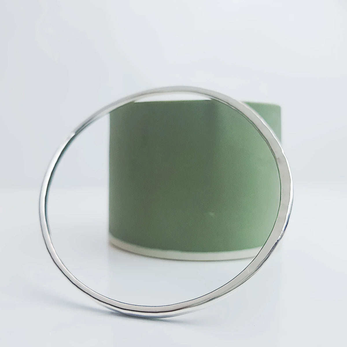 Simple forged bangle - The Studio at Wirksworth