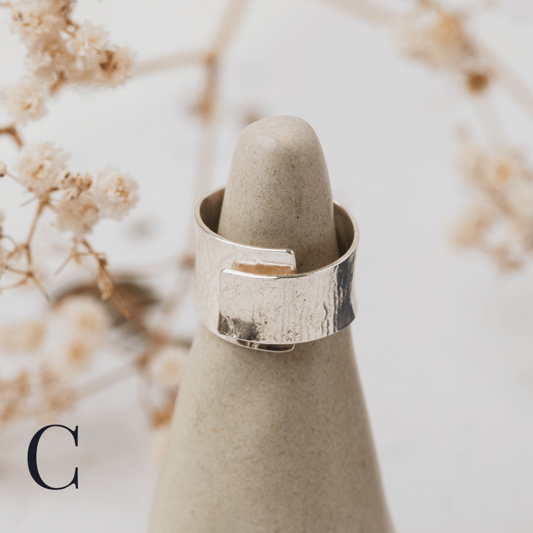 Lace wrap ring - The Studio at Wirksworth