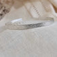 Narrow lace open bangle - The Studio at Wirksworth