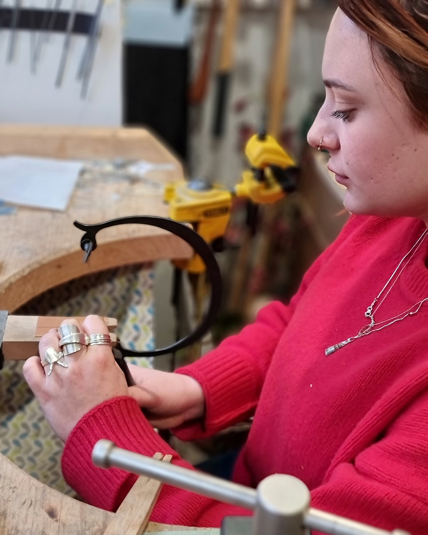 An introduction to silver jewellery-making over five sessions